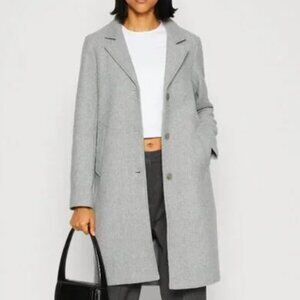 Abercrombie Wool Blend Dad Coat